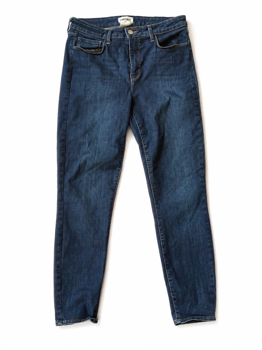 L’AGENCE Margot High Rise Skinny Jeans Prime Blue Vintage Women’s 29